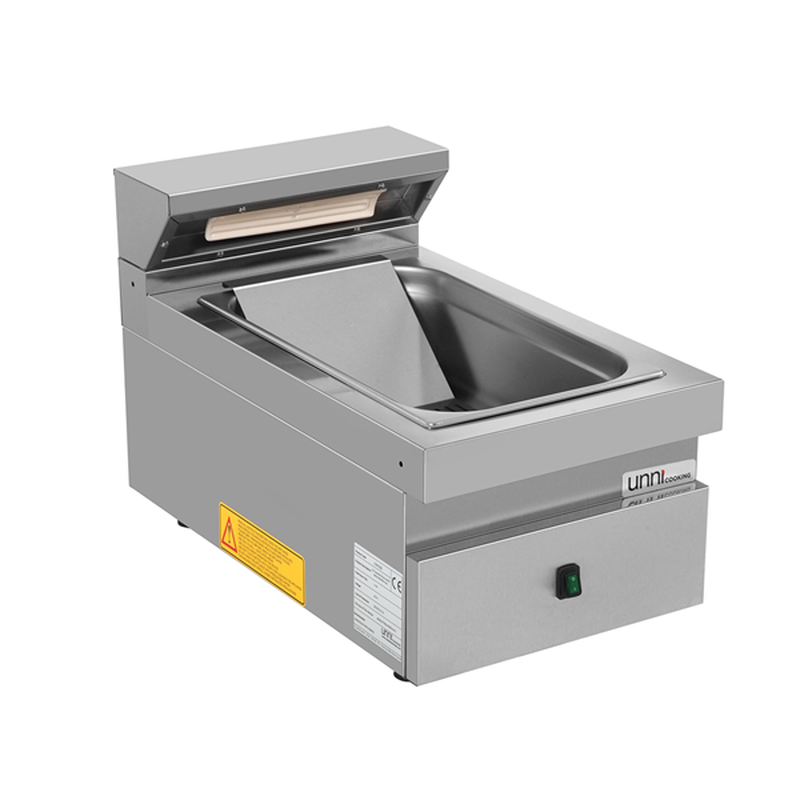Unni-cooking Friet-warmhouder | 700 Serie | 1/1 GN | 30°c/90°c | 1.5kw (230v) | 400x700x300(h)mm