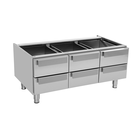 Unni-cooking Onderstel | 700 Serie | Rvs | 6 Laden | 1200x700x600(h)mm