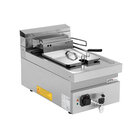 Unni-cooking Friteuse | 700 Serie | Elektrisch | 12l | 100°c/180°c | 9kw (400v) | Aftapkraan | 400x700x370(h)mm