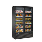 Unnicool Vrieskast | 985l | Zwart | -18°c/-22°c | Geforceerd | Draaideuren | Wielen | 1253x710x2030(h)mm