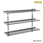 Unninox Wandplanken 400 Diep (drievoudig) | 800x400xh1000