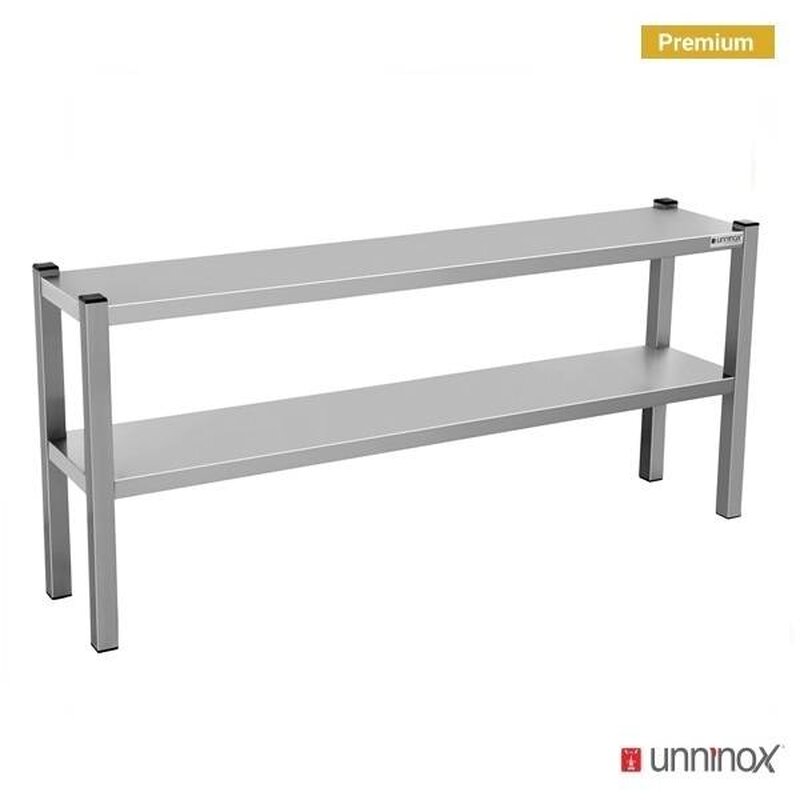 Unninox Overshelves Met 2 Niveaus | Etagere 2 Niveaus 1000x300xh650mm