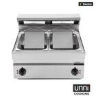 Unni-cooking Friet-warmhouder | 650 Serie | 2x 1/1 GN | 30°c/90°c | 3kw (230v) | 700x650x300(h)mm
