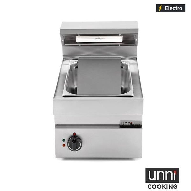 Unni-cooking Friet-warmhouder | 650 Serie | 1/1 GN | 30°c/90°c | 1.5kw (230v) | 400x650x300(h)mm