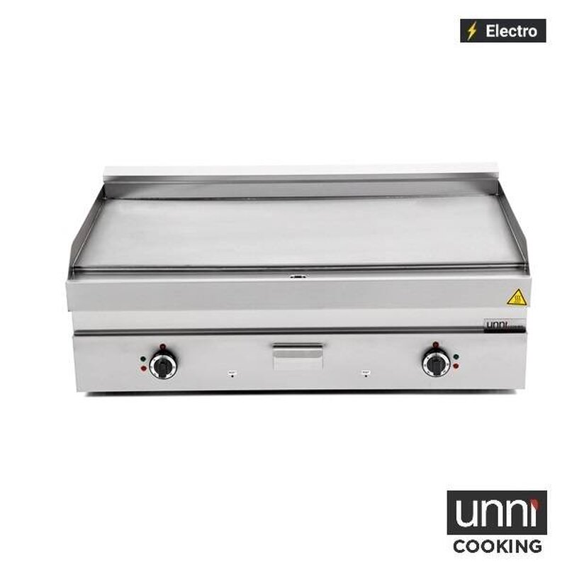 Unninox Elektrische Braadplaten | Elektrische Bakplaat – Glad – E65gp30b+s