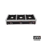 Unni-cooking Fornuis | Tafelmodel (laag) | Gas | 3 Branders | 3x 7kw | 1010x510x200(h)mm