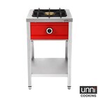 Unni-cooking Pannenkoekenfornuis | Gas | 1 Brander | 8kw | Bodemschap | 500x600x850/900(h)mm