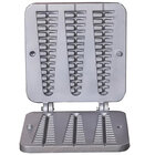 Gmg Wisselplaten | Waffelino | Lollypopwafels (230x30x24mm) | Gietijzer