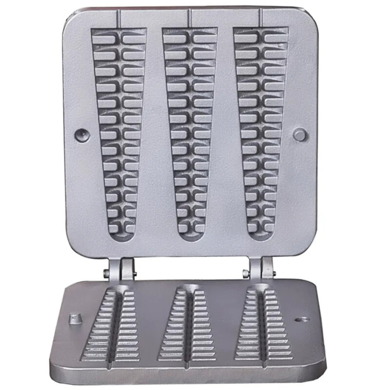Gmg Wisselplaten | Waffelino | Lollypopwafels (230x30x24mm) | Gietijzer
