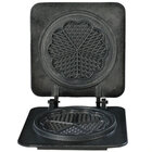 Gmg Wisselplaten | Amore M | Hartvormige Wafels (ø165mm) | Gietijzer