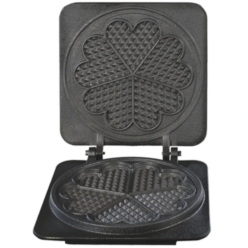 Gmg Wisselplaten | Amore L | Hartvormige Wafels (ø210mm) | Gietijzer