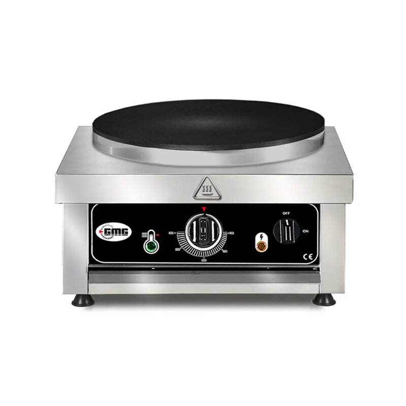 Gmg Crepes Bakplaat | 1 Plaat  1 x ø40cm | 3kw | 450x520x240(h)mm