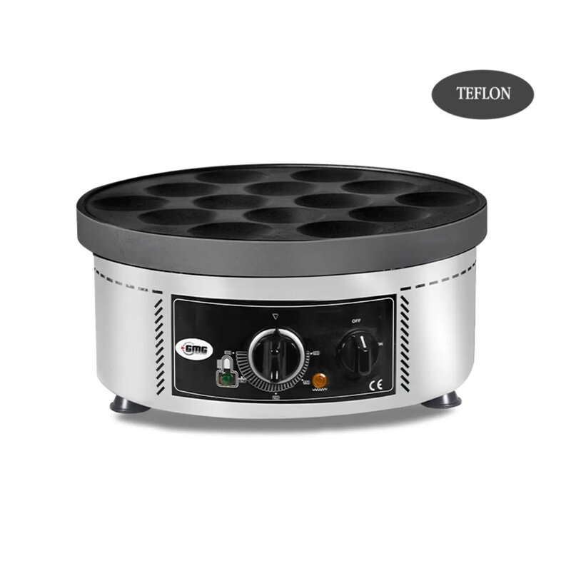Gmg Poffertjes Bakapparaat | 14 x ø80mm | 3kw |  ø400x200mm