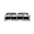 Gmg Crepes Bakplaat | 2 Platen 2x ø40cm | 2kw | 900x520x240(h)mm
