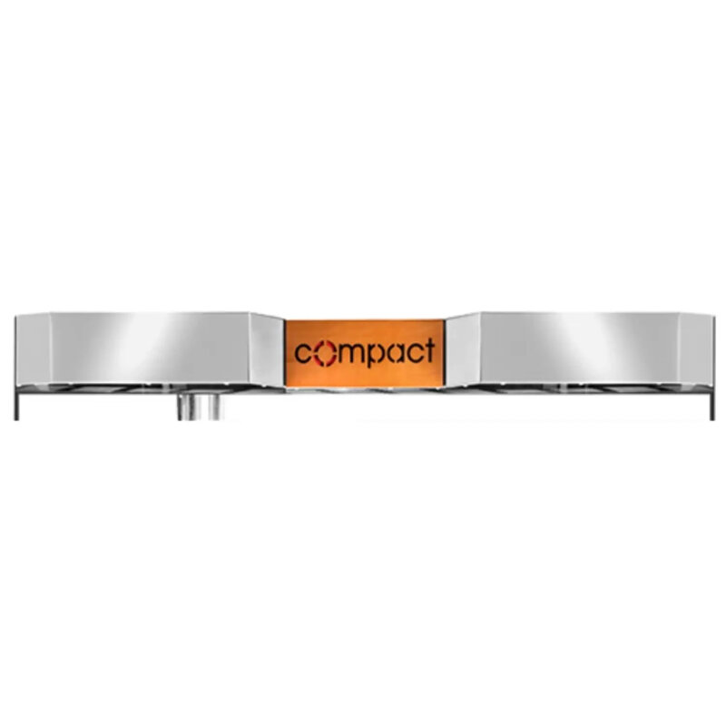 Gmg Afzuigkap | Gmg Compact U Pcu 9292 | Zonder Motor | 1250x1320x300(h)mm