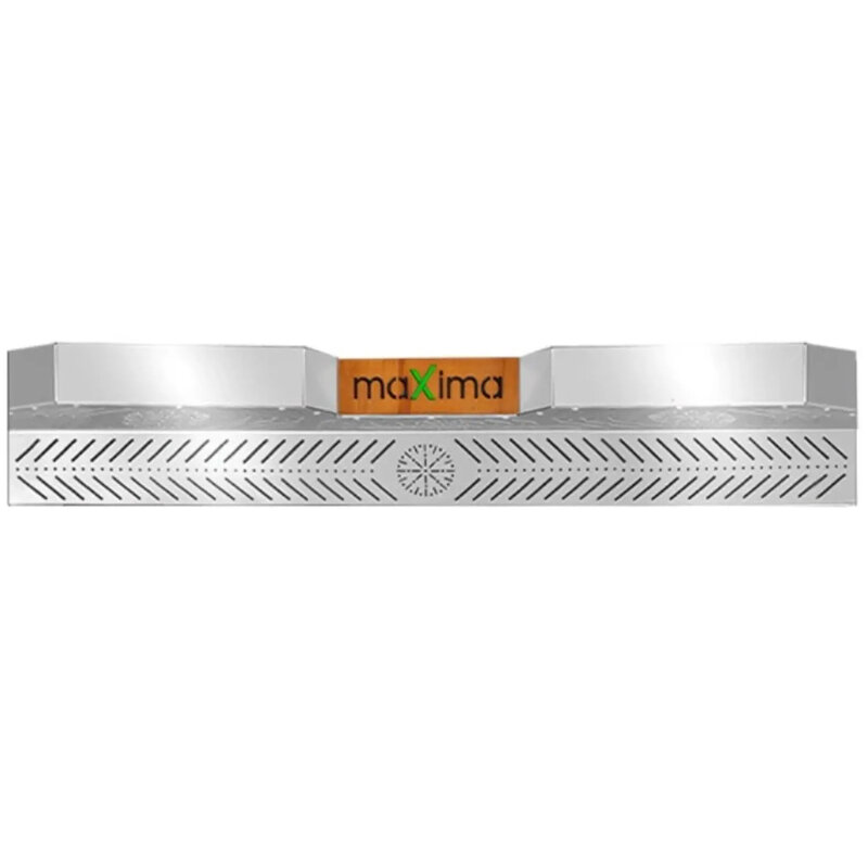 Gmg Afzuigkap | Rvs | Gmg Maxima Pef 105105 | Zonder Motor | 1370x1550x260(h)mm