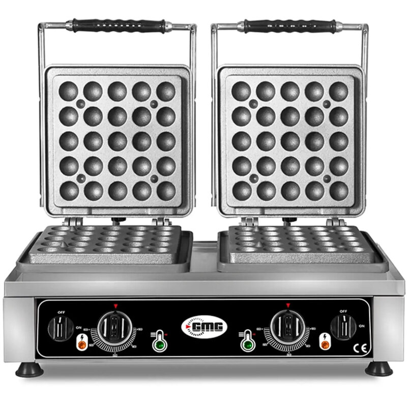 Gmg Lokmaijzer | Lokmia D | Dubbel | Lokma (ø35mm) | 50°c/300°c | 4.4kw (2x 230v) | 600x440x320(h)mm