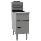 Pitco Friteuse | Vf35 | Aardgas (nl) | 18l | 20.5kw | Aftapkraan | 397x813x864/1197(h)mm
