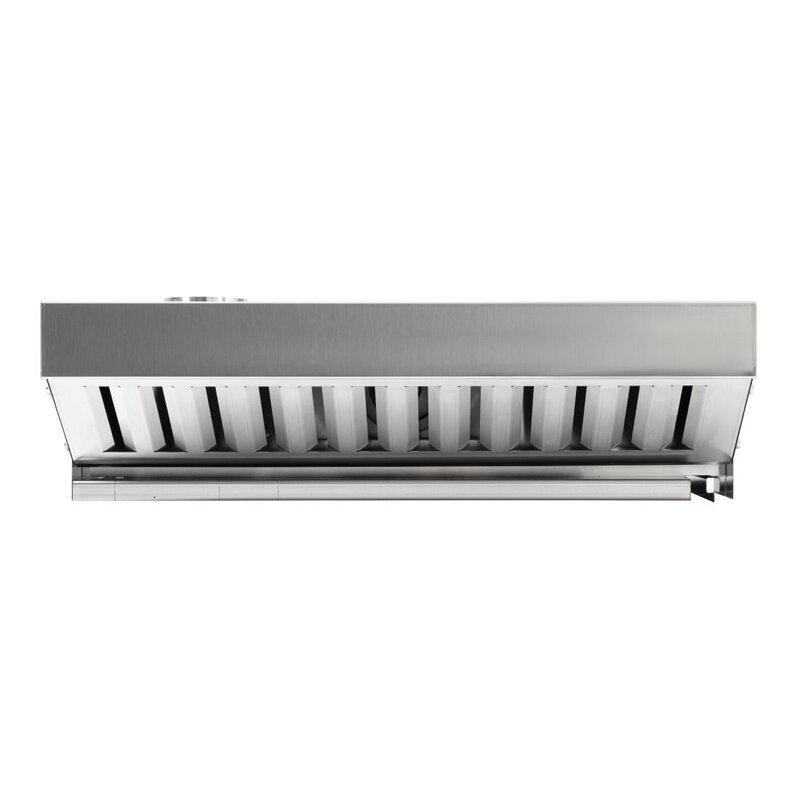 Afzuigkap Voor Buffalo Smart Touchscreen Combimagnetron 7 x GN 1/1 Ck079