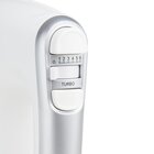 Caterlite Handmixer | 6 Snelheden + Turbo | Incl. Menghaken + Gardes | 0.4kw (230v) | 84x150x190(h)mm