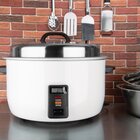 Buffalo Rijstkoker | 2,95kw | Cap.23l Gekookte Rijst / 10l Droge Rijst |  560x485x395(h)mm