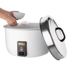 Buffalo Rijstkoker | 2,95kw | Cap.23l Gekookte Rijst / 10l Droge Rijst |  560x485x395(h)mm