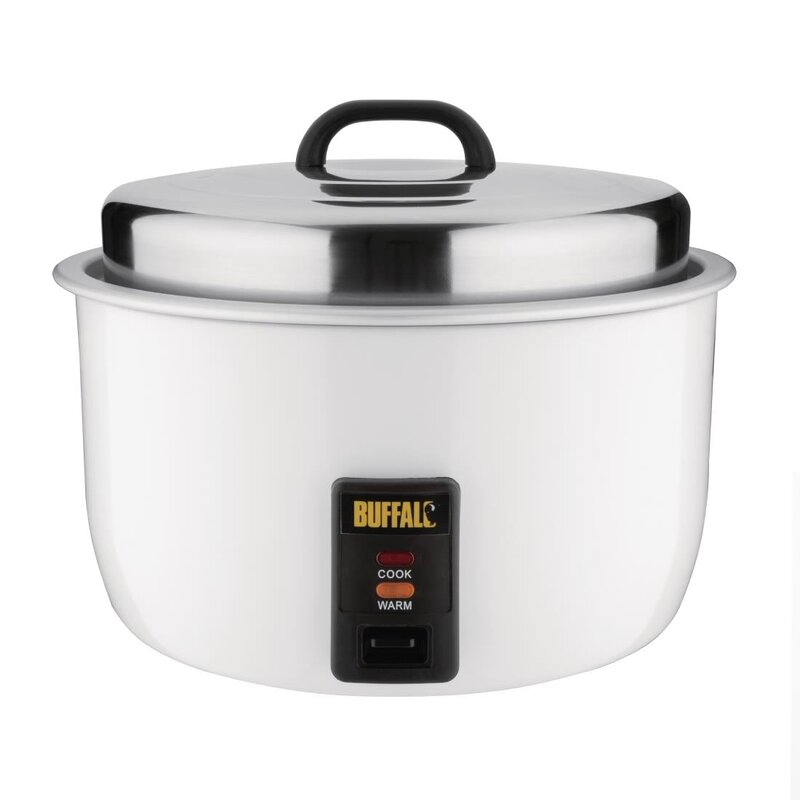 Buffalo Rijstkoker | 2,95kw | Cap.23l Gekookte Rijst / 10l Droge Rijst |  560x485x395(h)mm