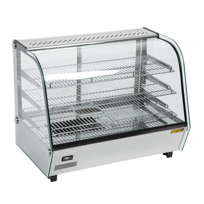 Buffalo Warmhoudvitrine 160l | 230v | 868x568x670(h)mm