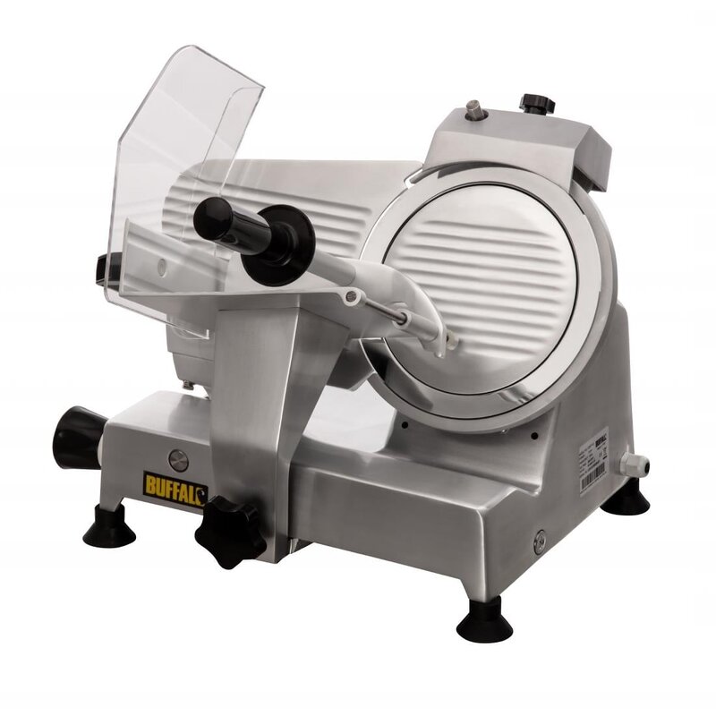 Buffalo Vleessnijmachine 22cm Snijblad | 120w | 445x445x457(h)mm
