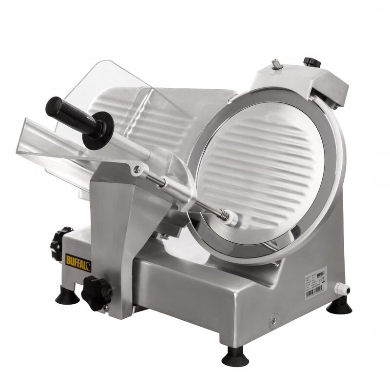 Buffalo Vleessnijmachine 30cm Snijblad | 180w | 500x450x585(h)mm