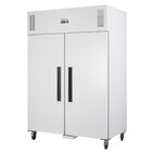 Polar Vrieskast | G-serie | 1200l (2/1gn) | Wit | -10°c/-20°c | Statisch + Ventilator | Wielen (geremd) | 1345x815x2000(h)mm