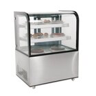 Polar Gebaksvitrine | 270l | Grijs | +2°c/+12°c | 3 Schappen | 915x675x1215(h)mm