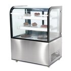 Polar Gebaksvitrine | 270l | Grijs | +2°c/+12°c | 3 Schappen | 915x675x1215(h)mm