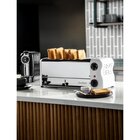 Rowlett Broodrooster/tosti-apparaat | Esprit | Rvs/wit | 6 Sleuven | 2.6kw (230v) | Incl. Tostiklemmen | 508x237x207(h)mm