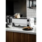 Rowlett Broodrooster/tosti-apparaat | Esprit | Rvs/wit | 6 Sleuven | 2.6kw (230v) | Incl. Tostiklemmen | 508x237x207(h)mm
