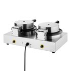 Buffalo Wafelijzer | Dubbel | Belgische Wafels (ø180mm) | 50°c/250°c | 2kw (230v) | Timer | 500x290x198(h)mm