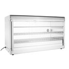Buffalo Warmhoudvitrine | Rvs | 3 Niveaus | 30°c/90°c | 0.65kw (230v) | 744x363x433(h)mm