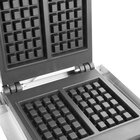 Buffalo Wafelijzer | Enkel | Belgische Wafels (165x100mm) | 60°c/300°c | 1.6kw (230v) | Timer | 325x400x245(h)mm