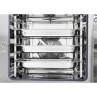 Buffalo Combisteamer | Elektrisch | 7 Niveaus (1/1 Gn) | 30°c/250°c | 10.2kw (400v) | Zelfreiniging | Touchscreen | 790x790x825(h)mm | Losse Oven