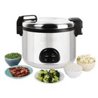Buffalo Rijstkoker | Rvs | 2.85kw | 20l Gekookte Rijst / 9L Droge Rijst | 480x560x415(h)mm