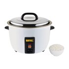 Buffalo Rijstkoker | Rvs | Elektrisch | 1.6kw | 10l Gekookte Rijst / 4.2l Droge Rijst | 380x320x350(h)mm