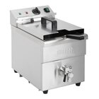 Buffalo Inductiefriteuse | Elektrisch | 7.5l | 60°c/190°c | 3kw (230v) | Aftapkraan | 290x440x415(h)mm