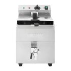 Buffalo Inductiefriteuse | Elektrisch | 7.5l | 60°c/190°c | 3kw (230v) | Aftapkraan | 290x440x415(h)mm
