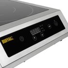 Buffalo Inductie Kookplaat Zwaar Gebruik | 3kw | Met Pan Detectie | 390x490x120(h)mm