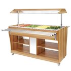 Buffalo Bainmarie Buffet | 4x 1/1 GN | 230v | 1490x766x1338(h)mm