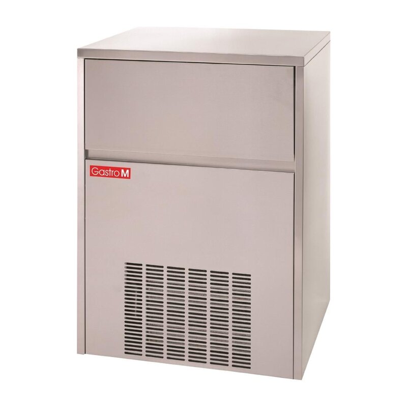 Gastro M Ijsblokjesmachine | Holle Blokjes (div. Formaten) | 65kg/24h | Bunker 30kg | Luchtgekoeld | 600x580x820(h)mm