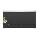 Polar Koelkist Met Werkblad | Zwart | 417l | Flesopener + Opvangbak | +2°c/+8°c (statisch + Ventilator) | 2 Schuifdeksels (dicht) | 1255x687x888(h)mm
