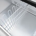Polar Koelkist Met Werkblad | Zwart | 417l | Flesopener + Opvangbak | +2°c/+8°c (statisch + Ventilator) | 2 Schuifdeksels (dicht) | 1255x687x888(h)mm