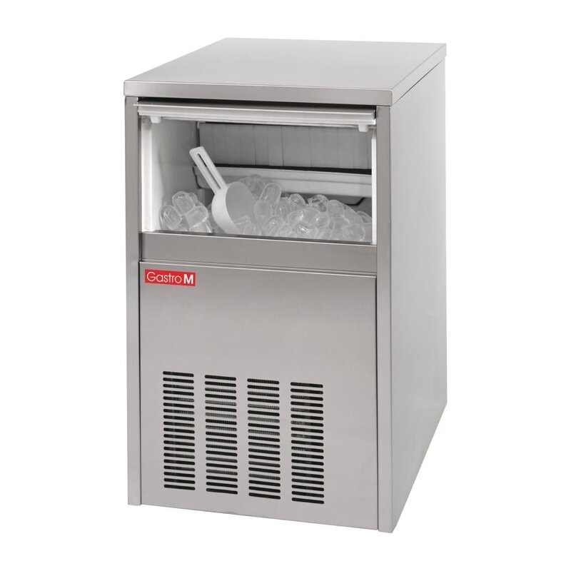 Gastro M Ijsblokjesmachine | 28kg/24h | Voorraad 12kg | 400x460x670(h)mm