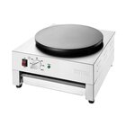 Buffalo Crêpes Bakplaat | Elektrisch | Oppervlak ø400 (rvs) | 3kw (230v) | 450x470x220(h)mm